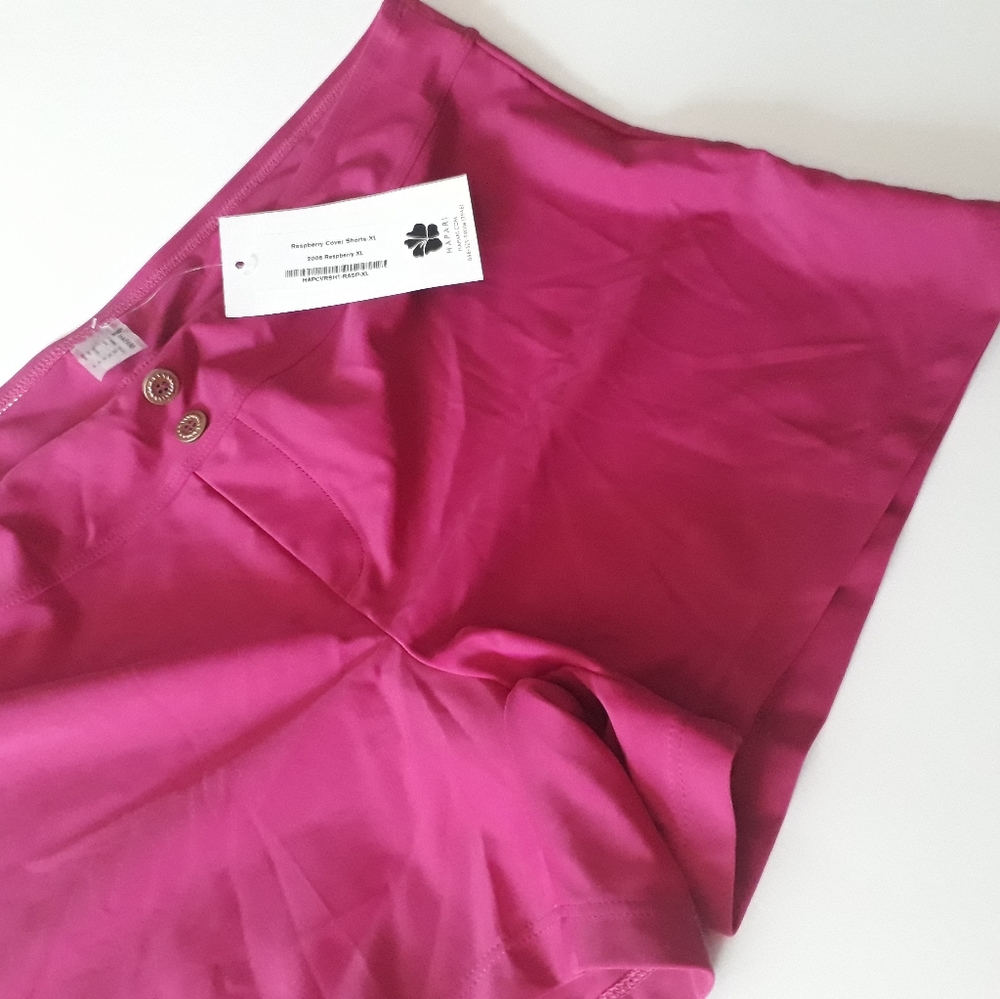 Hapari | Raspberry Pink Board Shorts Cover Ups Beach Pool Summer Swim